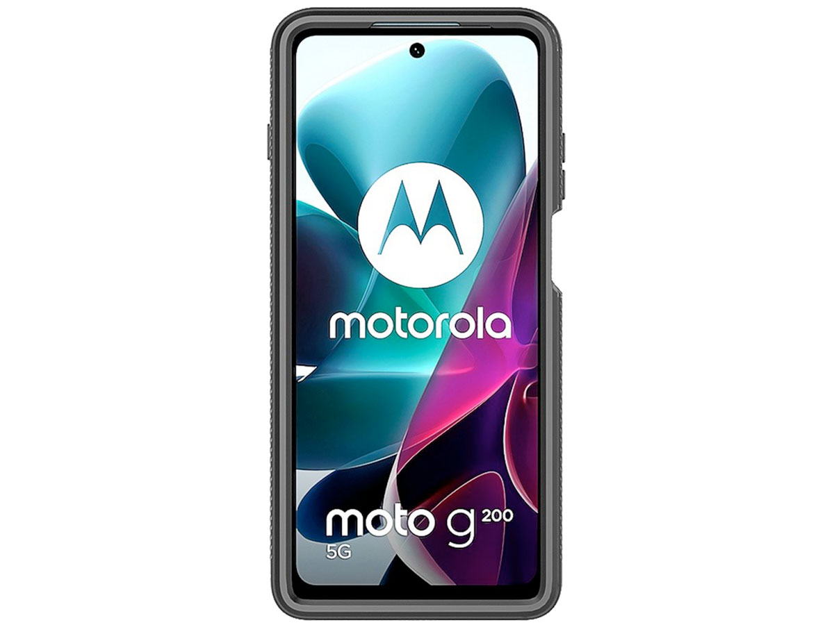 Just in Case 360 Shock Proof Case - Motorola Moto G200 5G hoesje