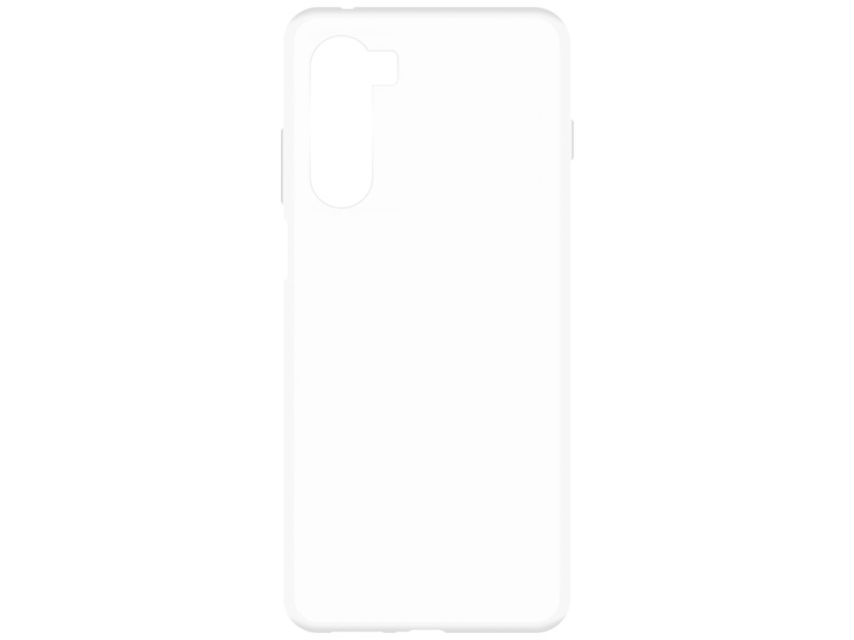 Just in Case Crystal Clear TPU Case - Motorola Moto G200 5G hoesje