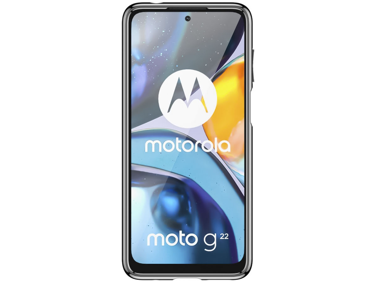 Just in Case TPU Rugged Grip Case - Motorola Moto G22 hoesje