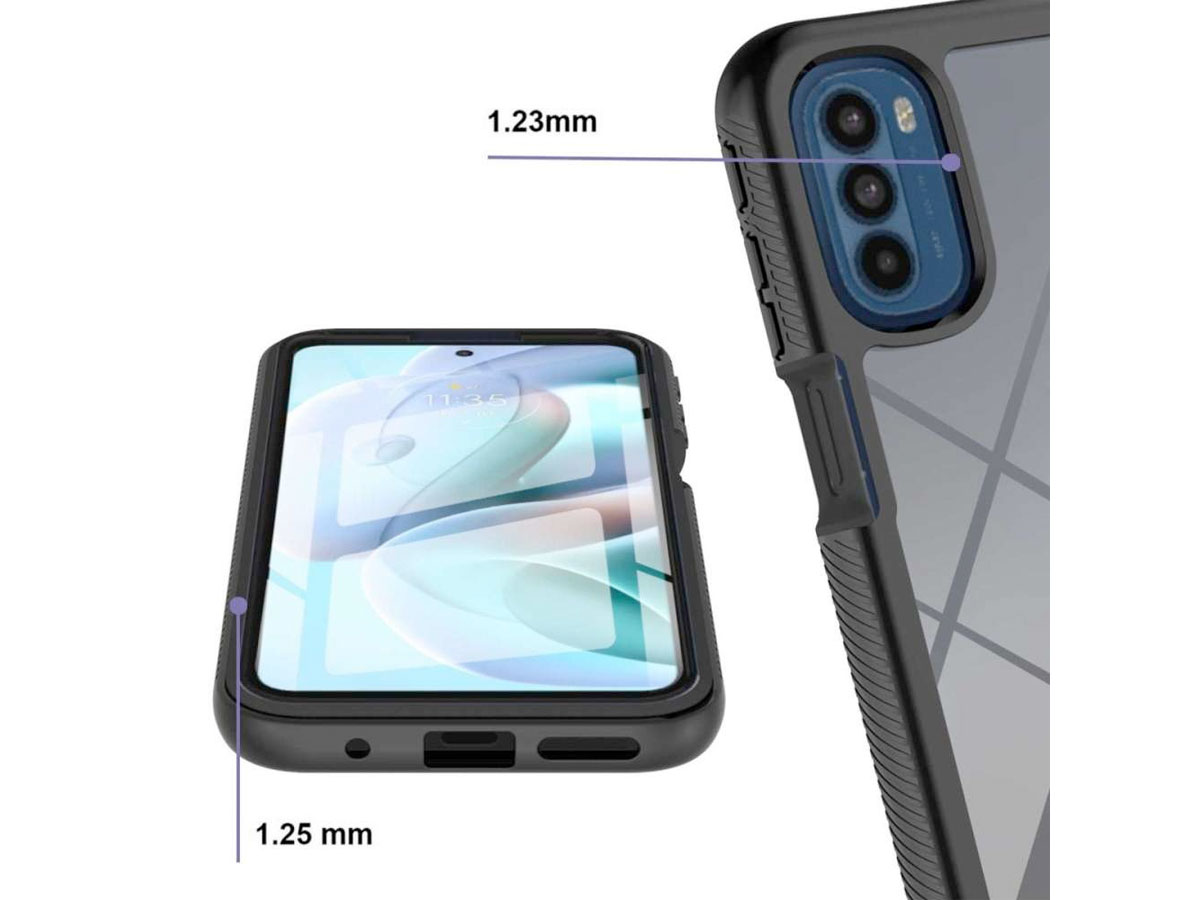 Just in Case 360 Shock Proof Case  - Motorola Moto G31/G41 hoesje