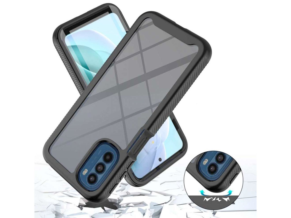 Just in Case 360 Shock Proof Case  - Motorola Moto G31/G41 hoesje