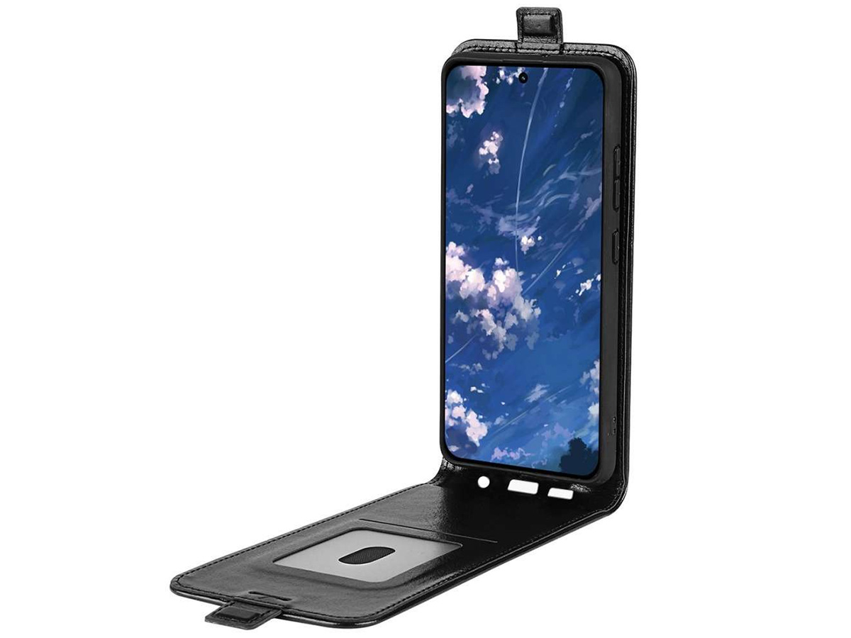 Just in Case Flip Case Zwart - Motorola Moto G32 hoesje