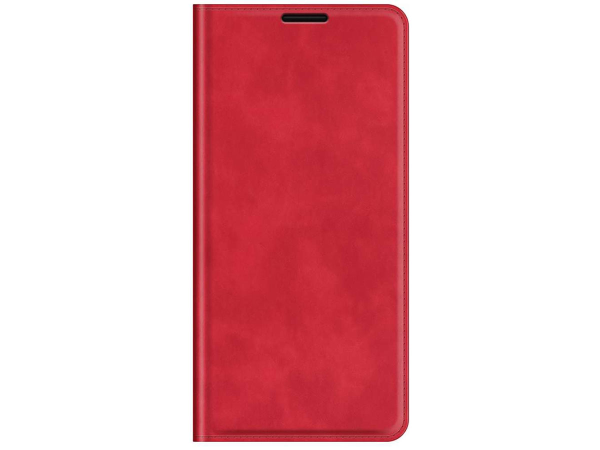 Just in Case Magnetic BookCase Rood - Motorola Moto G50 hoesje