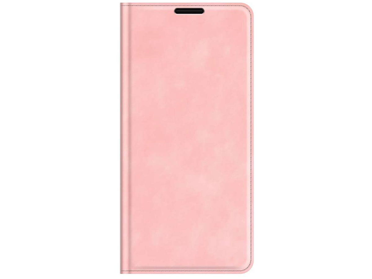 Just in Case Magnetic BookCase Roze - Motorola Moto G50 hoesje