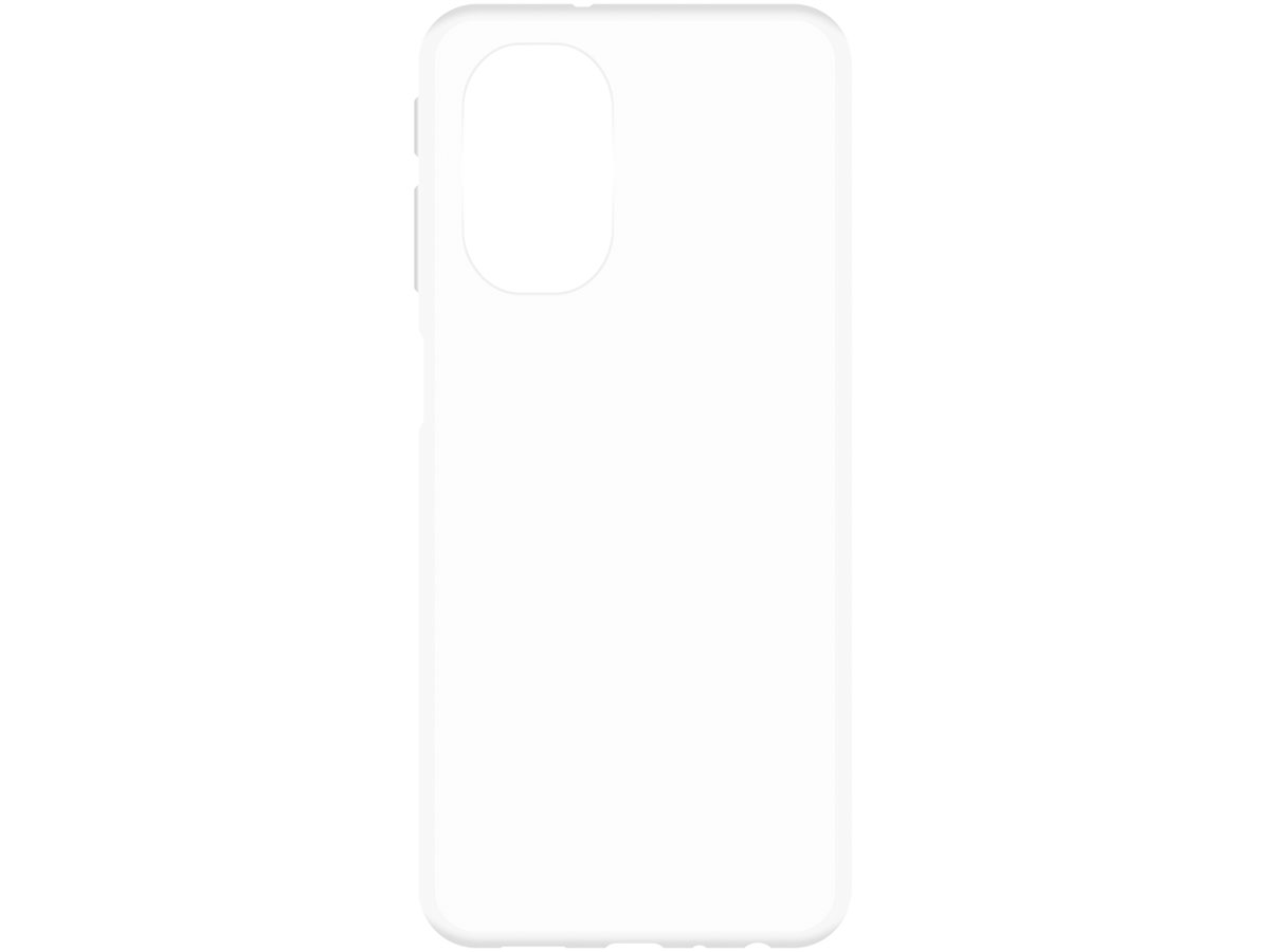 Just in Case Crystal Clear TPU Case - Motorola Moto G51 5G hoesje