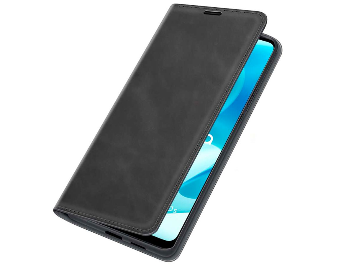 Just in Case Slim BookCase Zwart - Motorola Moto G60s hoesje