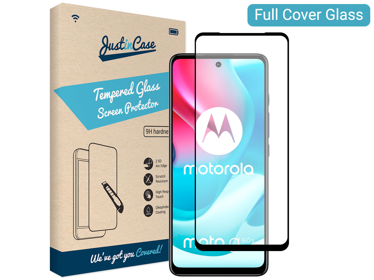 Motorola Moto G60s Screen Protector Full Screen Cover Tempered Glass