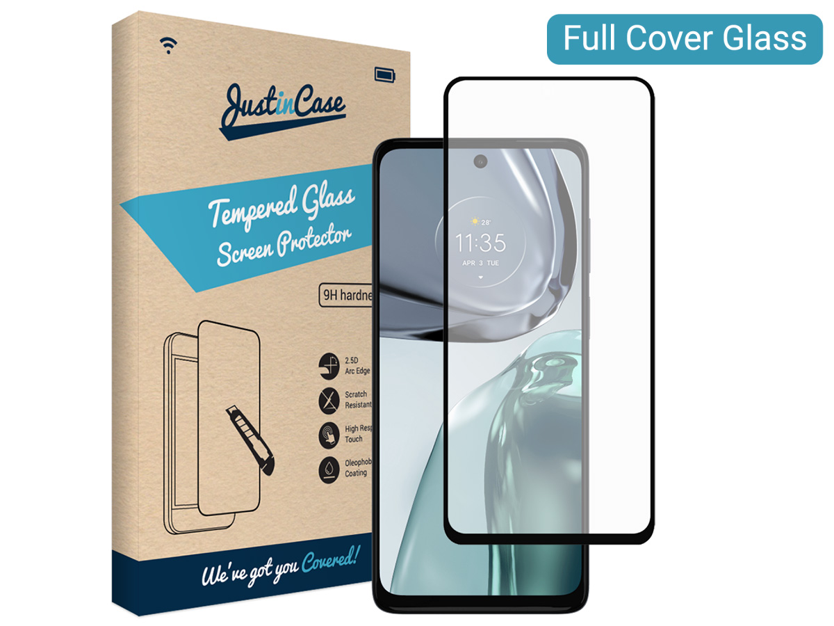 Motorola Moto G62 Screen Protector Full Screen Cover Tempered Glass