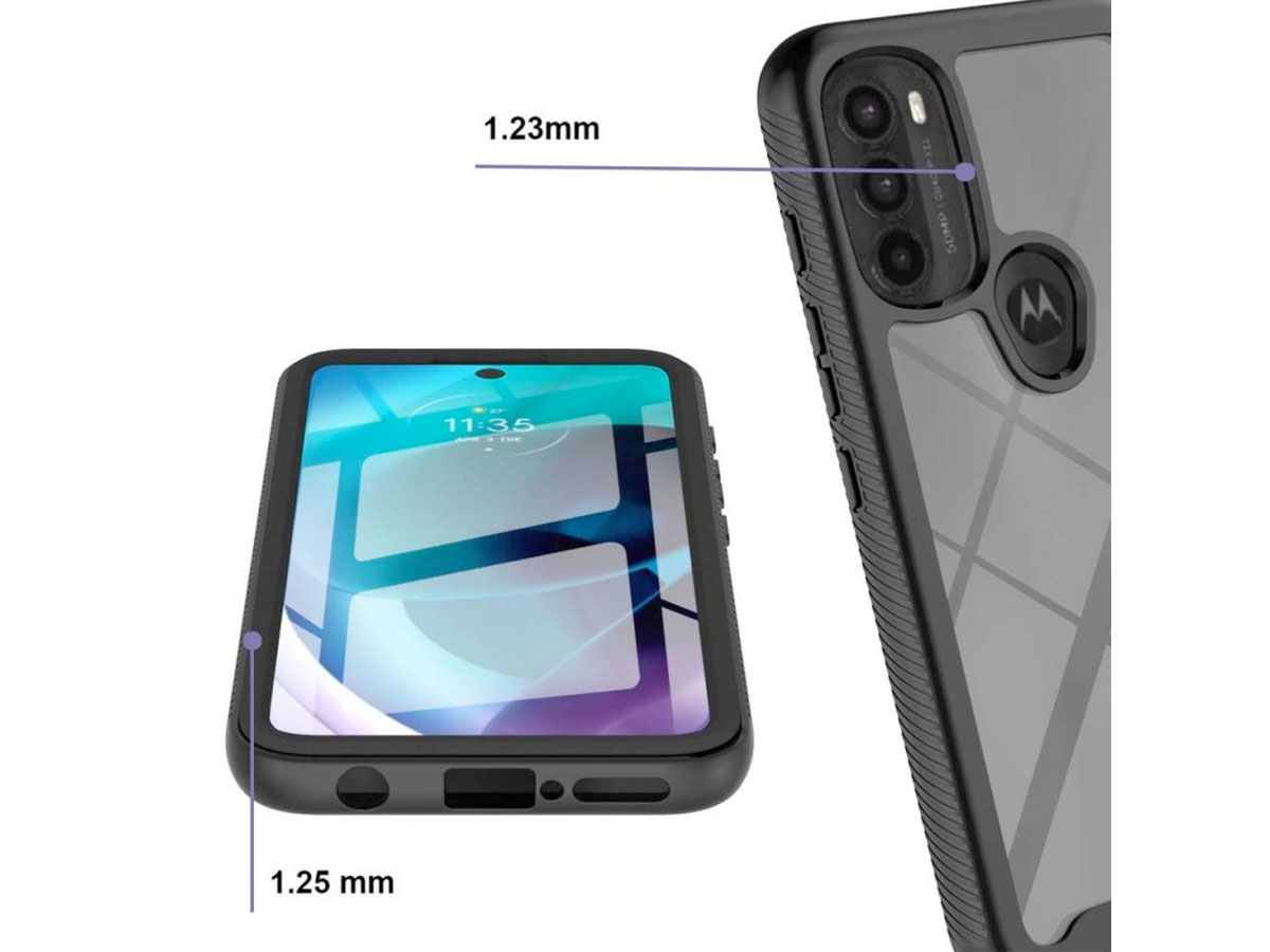 Just in Case 360 Shock Proof Case  - Motorola Moto G71 5G hoesje