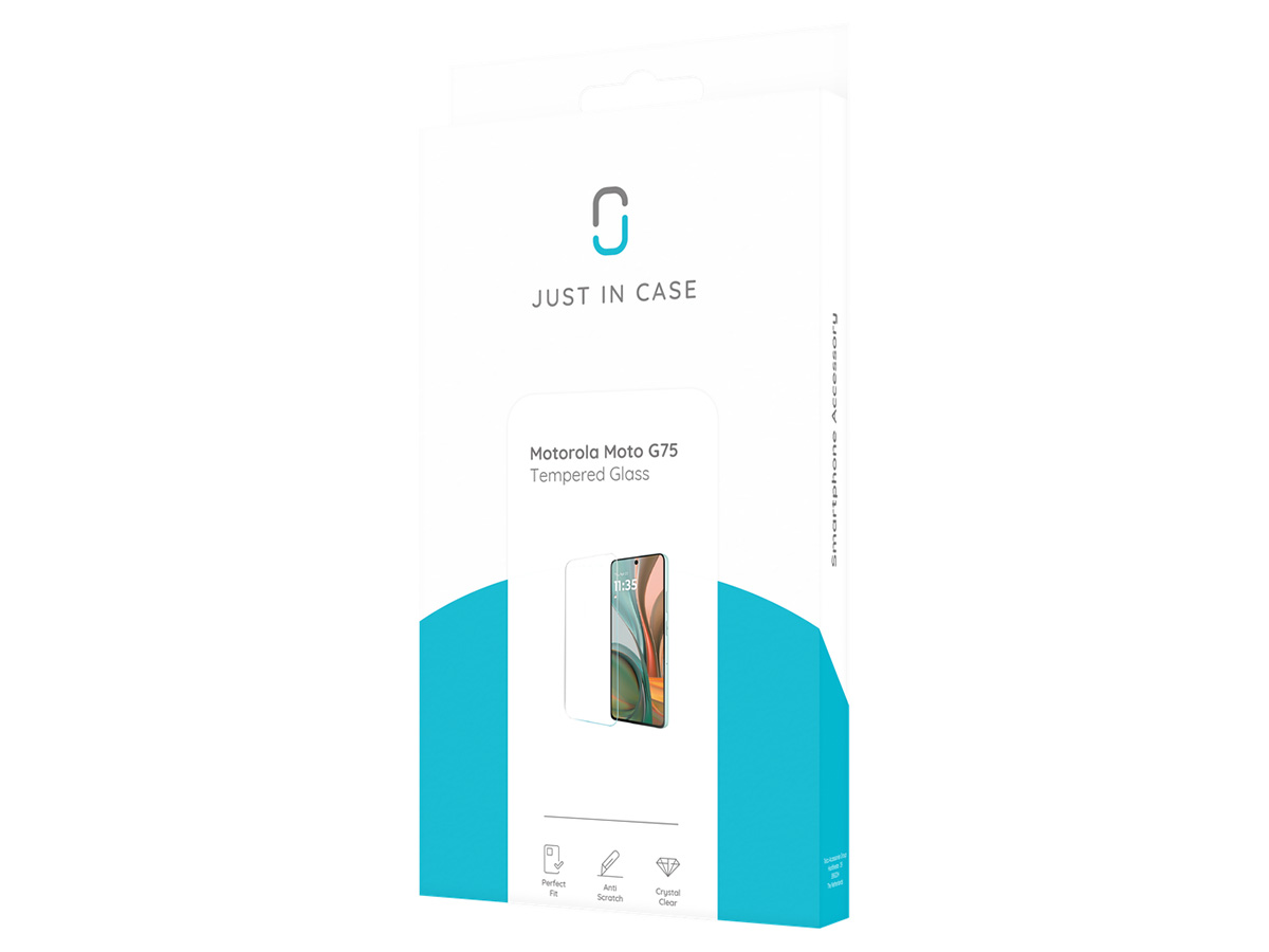 Just in Case Motorola Moto G75 Screen Protector Tempered Glass