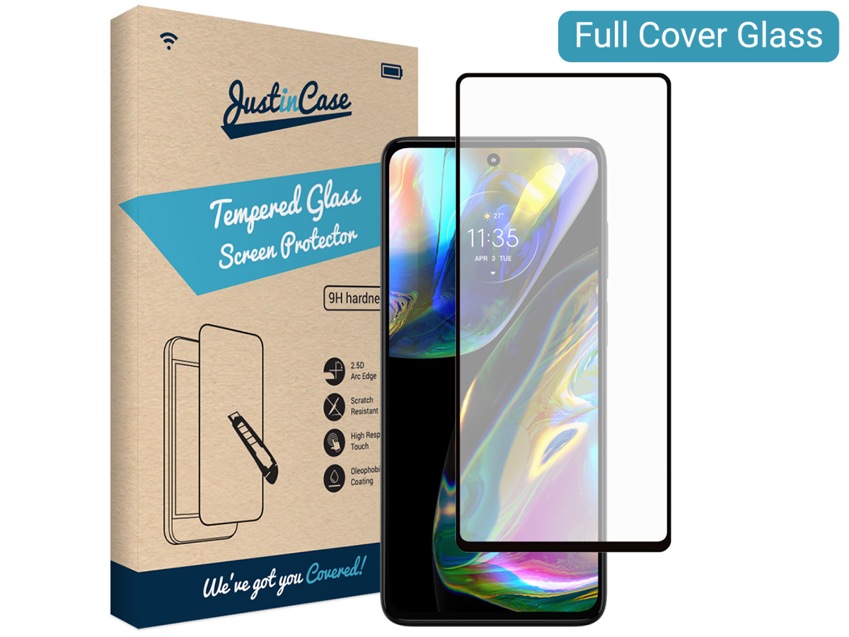 Motorola Moto G82 Screen Protector Full Screen Cover Tempered Glass