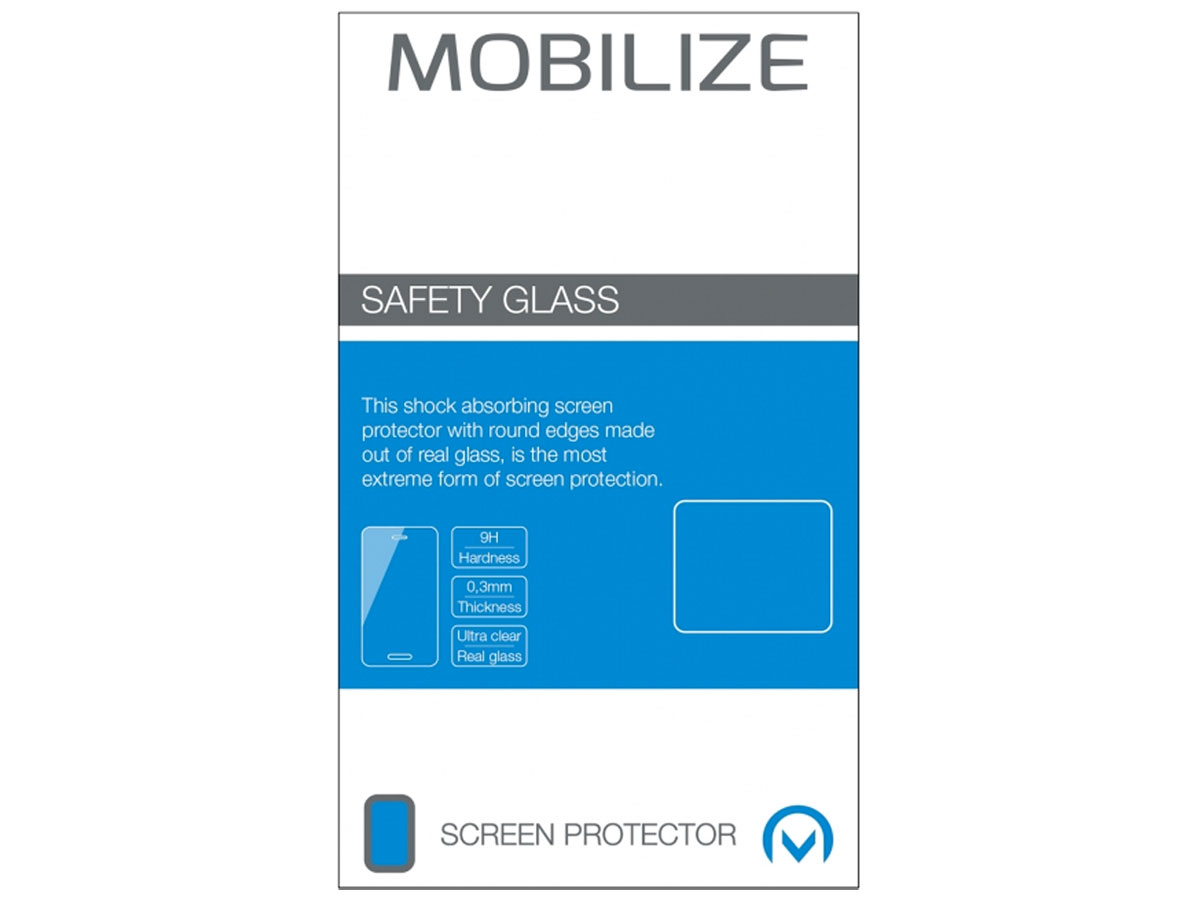 Mobilize Motorola Moto G9 Plus Screen Protector Curved Glass Full Cover