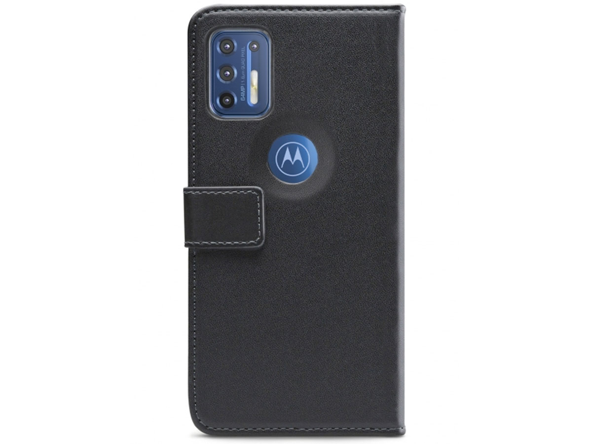 Mobilize Walletbook Zwart - Motorola Moto G9 Plus hoesje