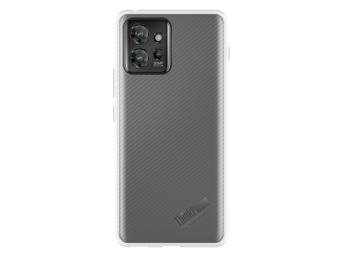 Just in Case TPU Case Transparant - Motorola ThinkPhone hoesje
