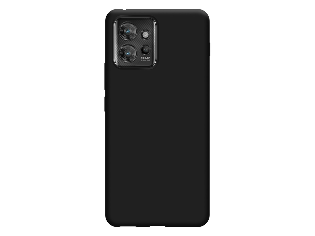 Just in Case TPU Case Zwart - Motorola ThinkPhone hoesje