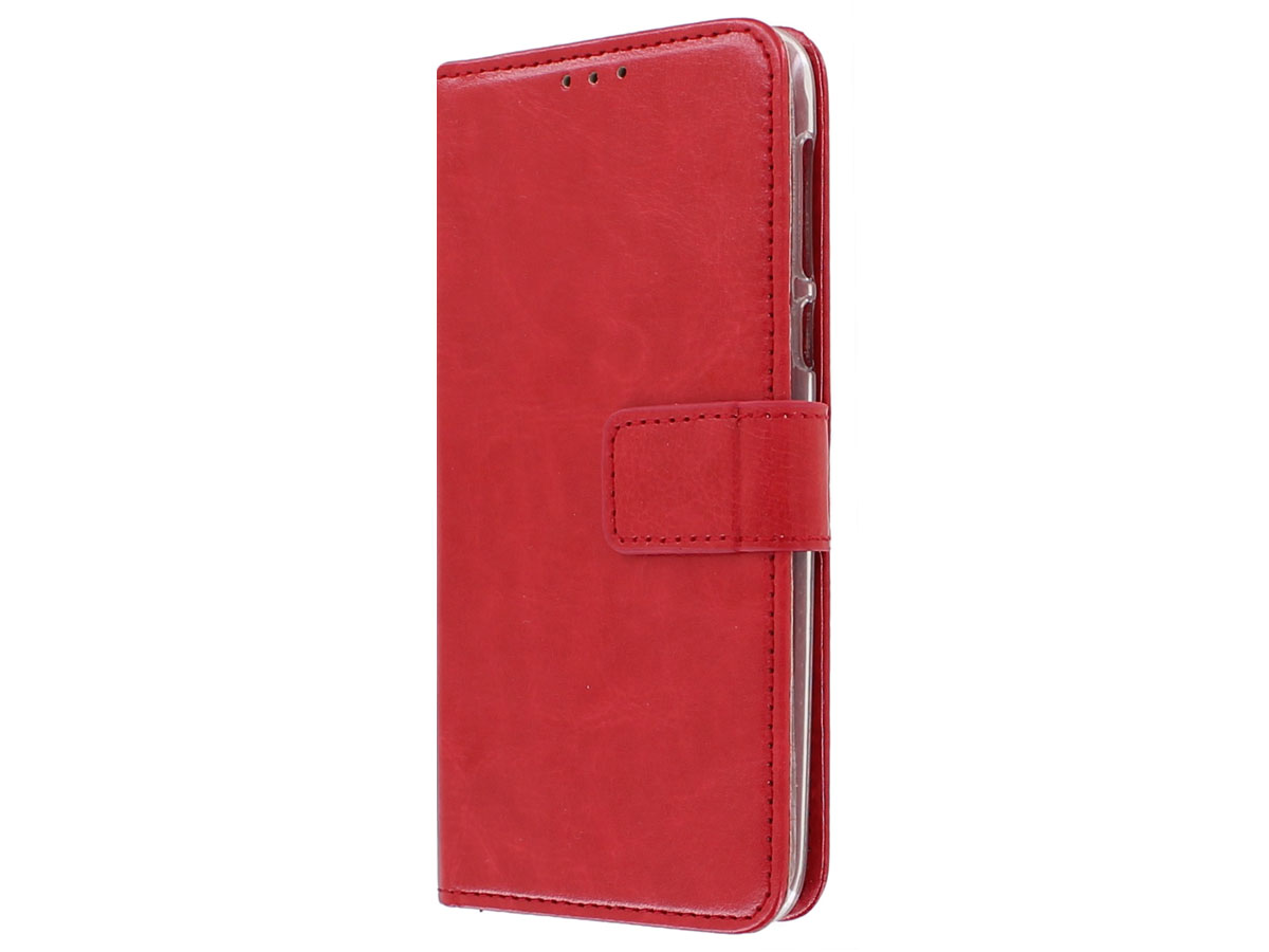 Book Case Wallet Rood - Motorola Moto G7 Play hoesje
