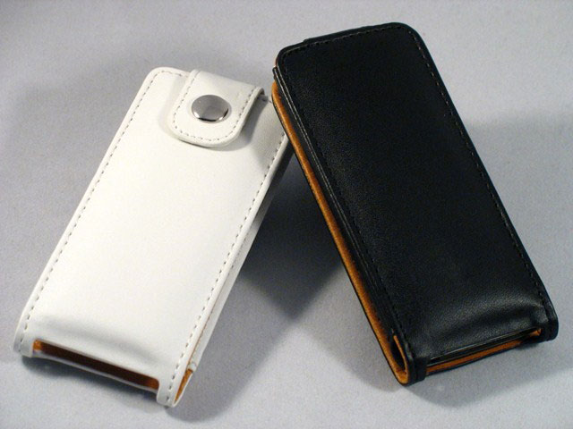 Leren Case Bottomflip voor iPod Nano 4G 