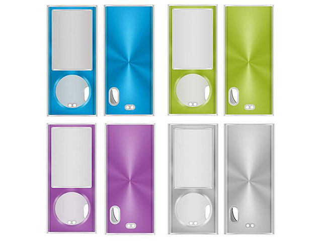 Aluminium Crystal Case voor iPod Nano 5G