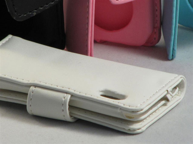 Leren Sideflip Case Hoesje voor iPod Nano 5G