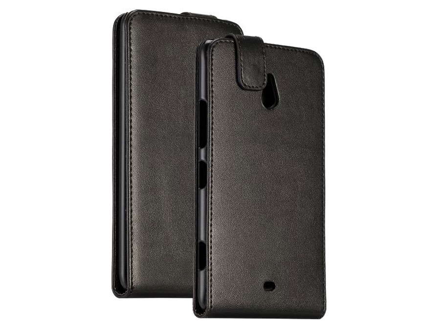 Business Leather Flip Case - Hoesje voor Nokia Lumia 1320