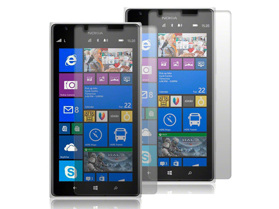 Clear Screenprotector voor Nokia Lumia 1520 (2-pack)