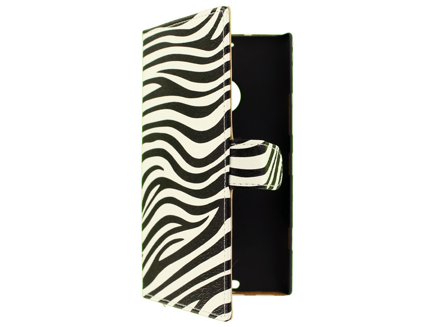 Zebra Bookcase - Nokia Lumia 1520 Hoesje
