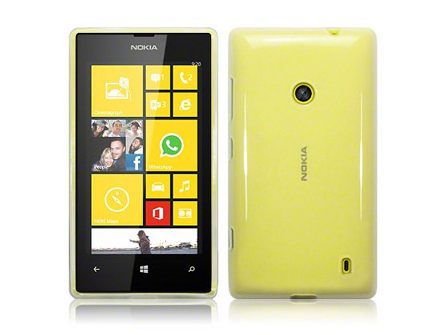 CaseBoutique TPU Crystal Case - Nokia Lumia 520 Hoesje