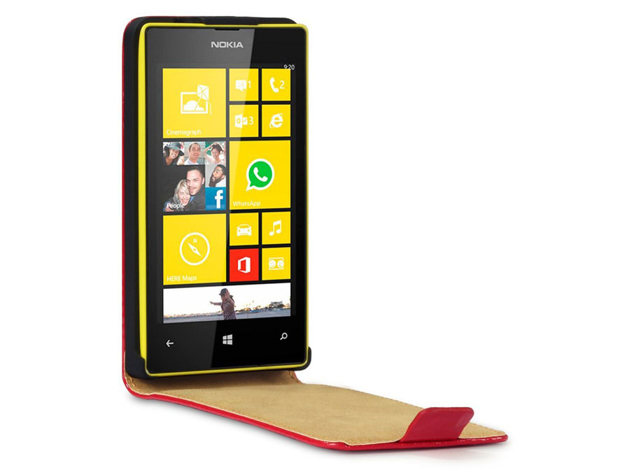 gastheer zoon Uitscheiden Qubits Glossy Flip Case | Hoesje voor Nokia Lumia 520