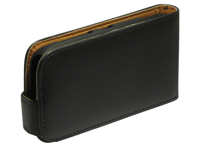 Classic Leather Flip Case - Nokia Lumia 610 hoesje