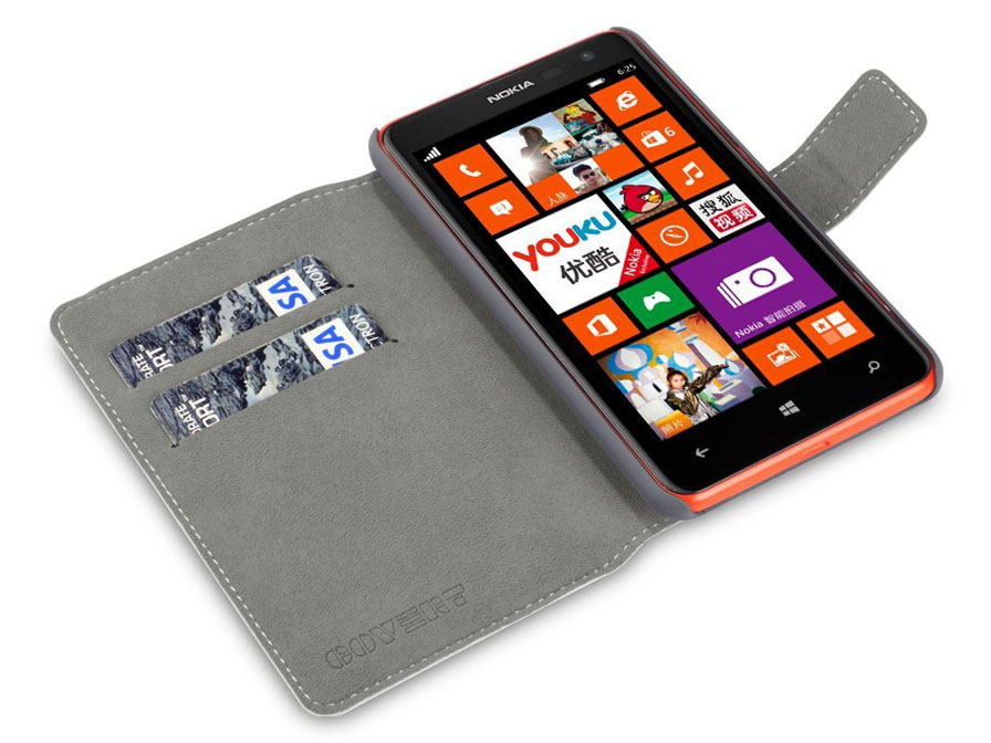 Covert UltraSlim Bookcase - Nokia Lumia 625 hoesje