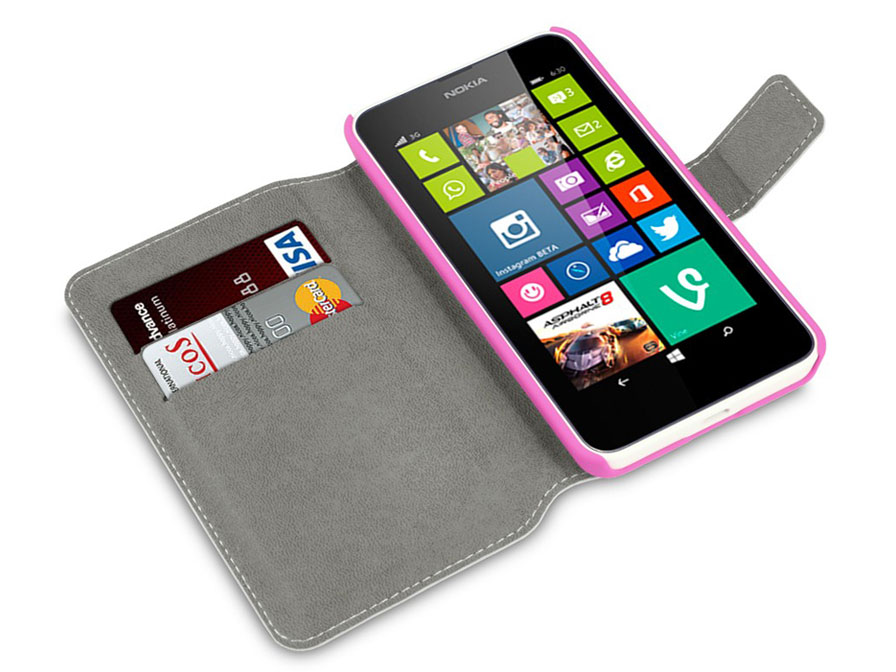 Covert UltraSlim Book Case - Hoesje voor Nokia Lumia 630/635
