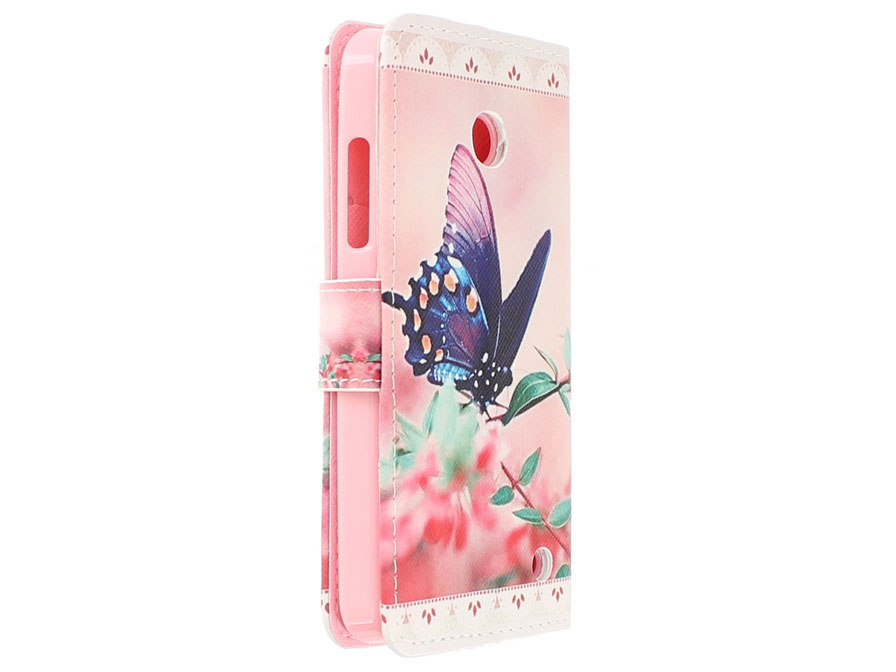 Butterfly Book Case Hoesje voor Nokia Lumia 630/635