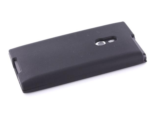 Mobiparts Silicone Skin Case Hoes voor Nokia Lumia 800