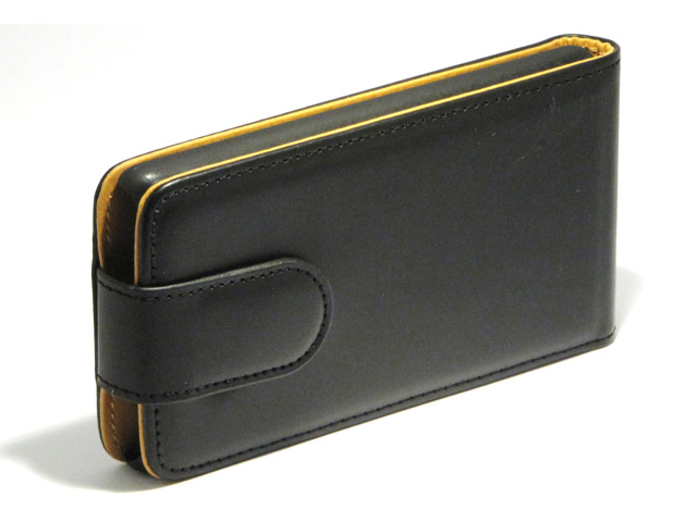 Classic Leather Flip Case - Nokia Lumia 820 Hoesje