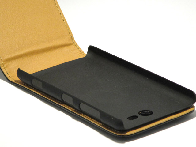 Classic Leather Flip Case - Nokia Lumia 820 Hoesje