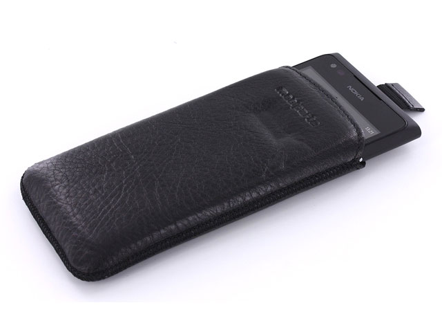 Mobiparts Lederen Pull-Out Sleeve voor Nokia Lumia 900