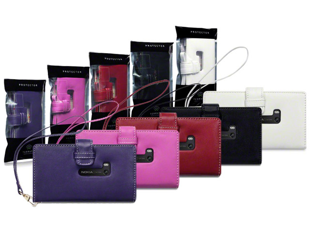 CaseBoutique Flower Wallet Case - Nokia Lumia 920 Hoesje