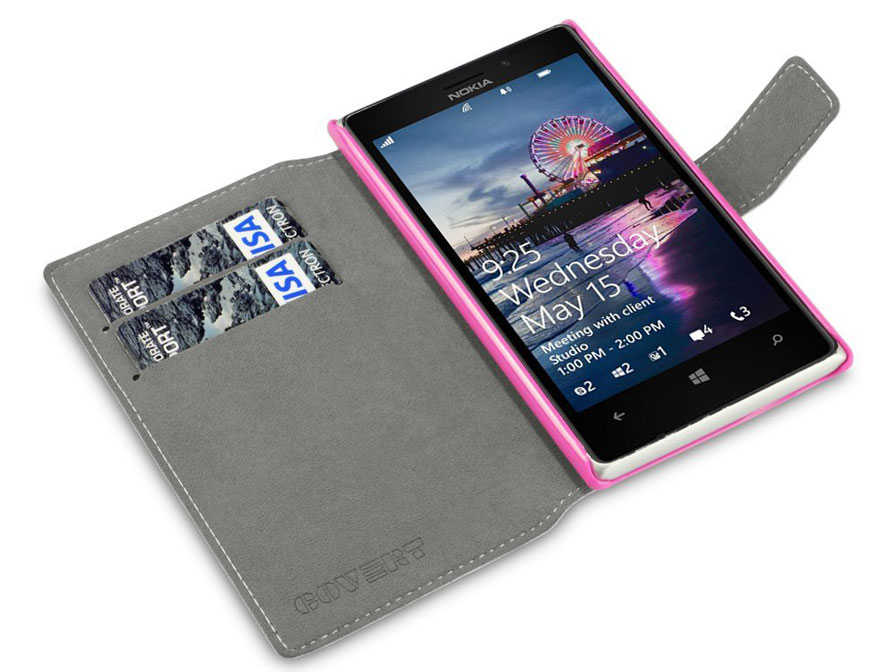 Covert UltraSlim Sideflip Case Hoesje voor Nokia Lumia 925