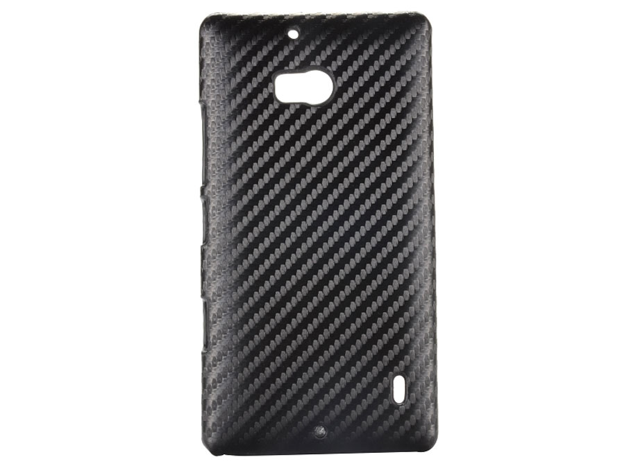 Carbon Hard Case - Hoesje voor Nokia Lumia 930