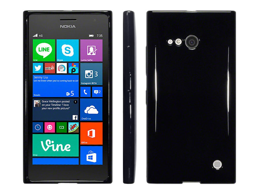 CaseBoutique TPU Skin Case - Nokia Lumia 735 Hoesje