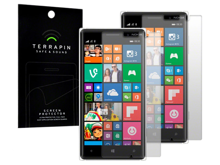 Clear Screenprotector voor Nokia Lumia 830 (2-pack)