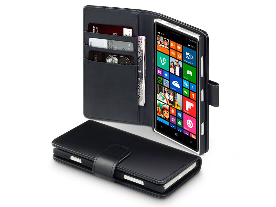 CaseBoutique Leather Wallet Case - Hoesje voor Nokia Lumia 830