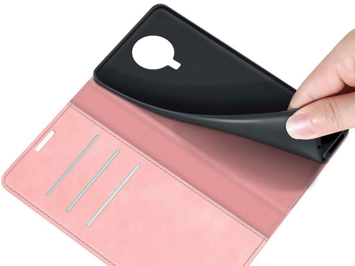 Just in Case Magnetic BookCase Roze - Nokia G10/G20 hoesje