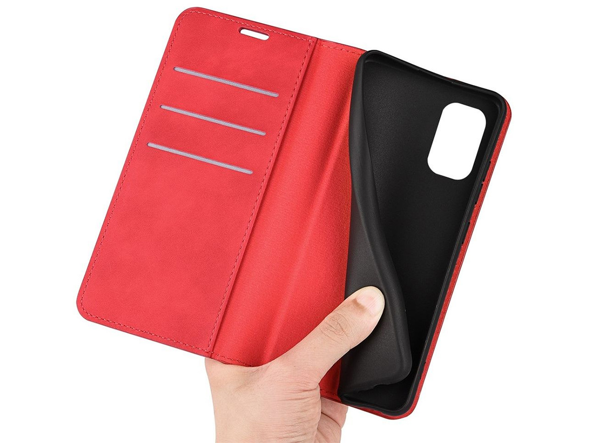 Just in Case Slim Wallet Case Rood - Nokia G11/G21 hoesje