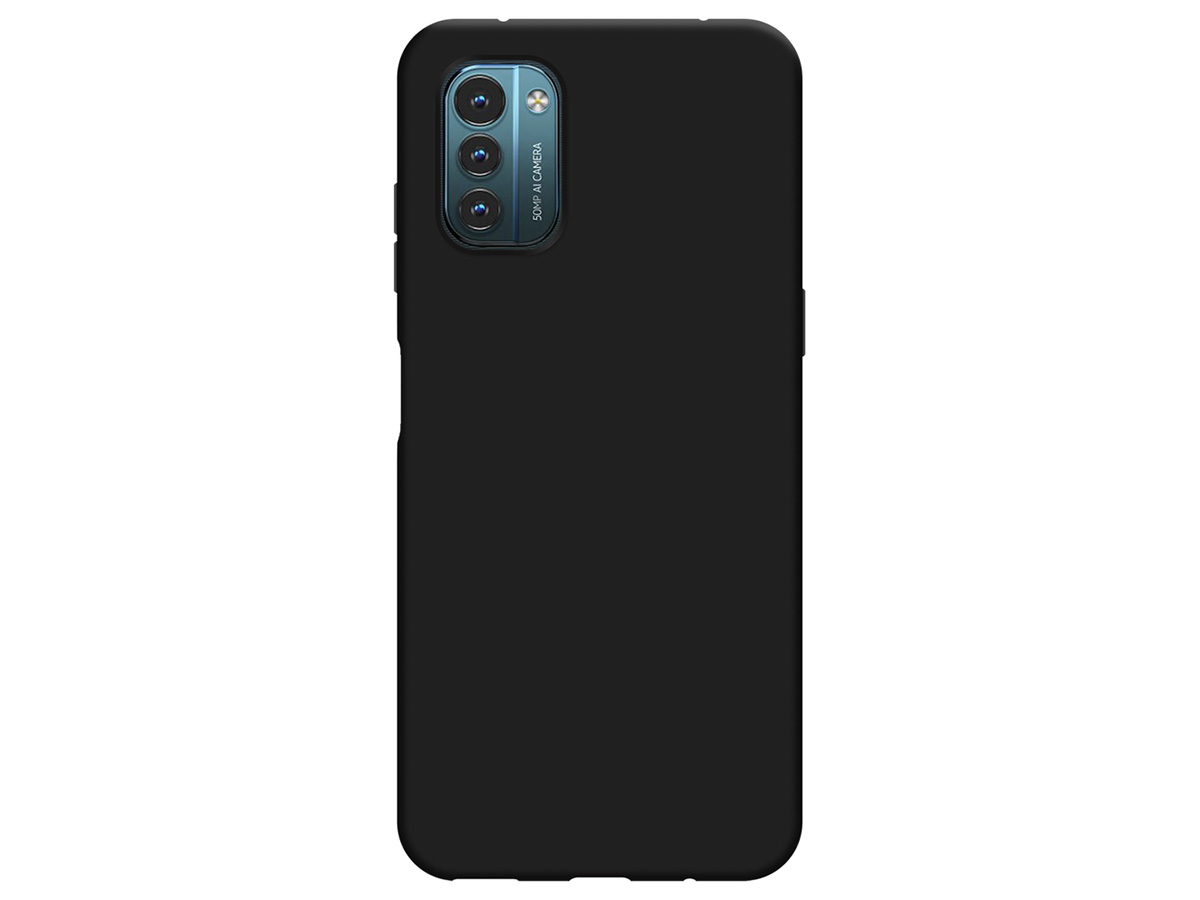 Just in Case TPU Case Zwart - Nokia G11/G21 hoesje