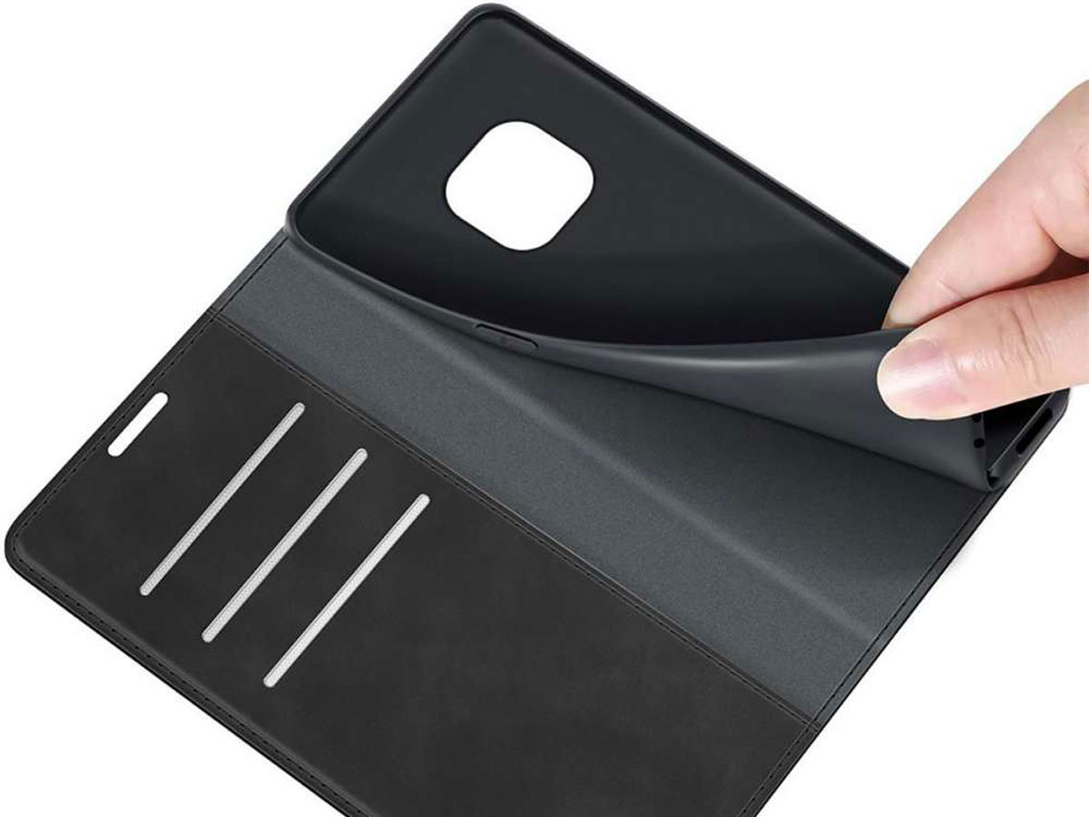 Just in Case Magnetic BookCase Zwart - Nokia XR20 hoesje