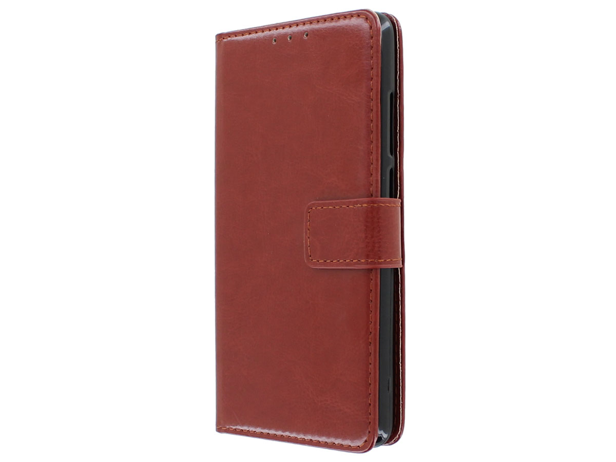 Bookcase Wallet Bruin - Nokia 2.1 hoesje