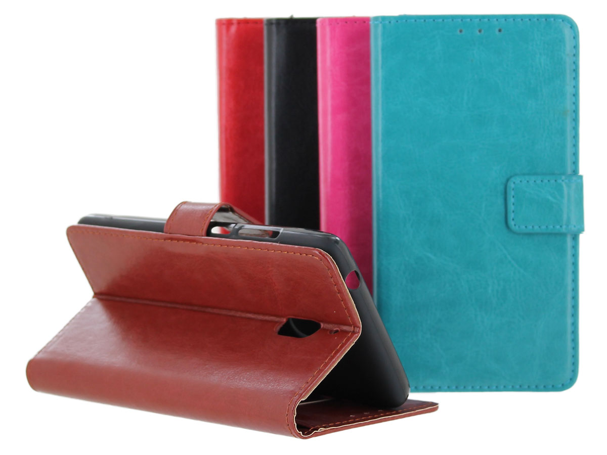 Bookcase Wallet Zwart - Nokia 2.1 hoesje