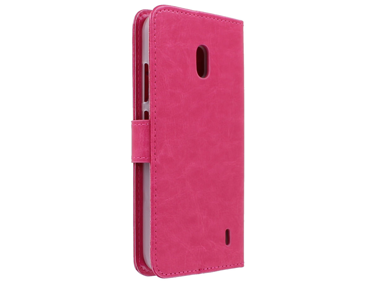 Book Case Wallet Mapje Roze - Nokia 2.2 hoesje