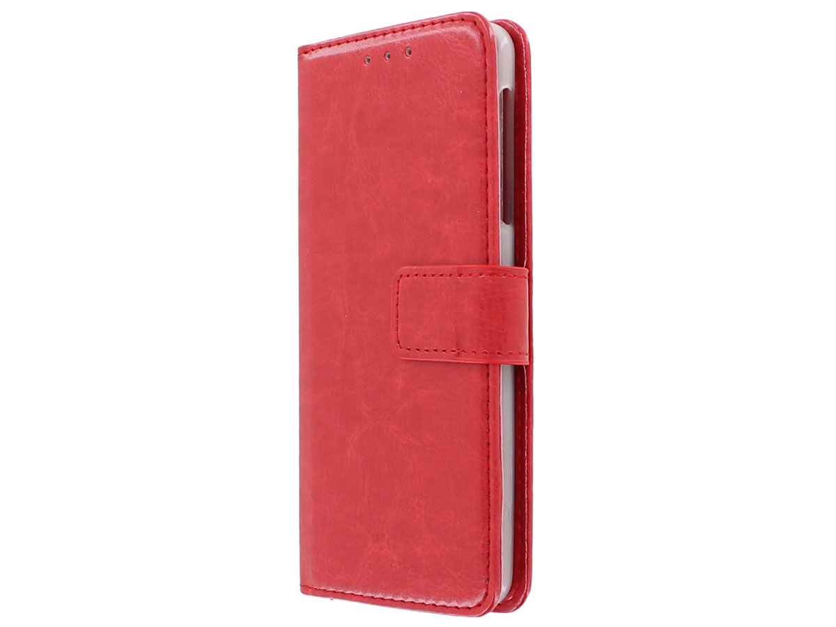 Bookcase Wallet Rood - Nokia 3.1 hoesje